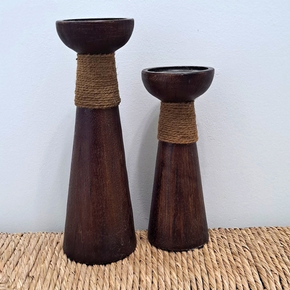 2 piece candel holders - Picture 7 of 7